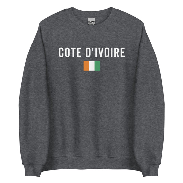 Cote Divoire Flag Sweatshirt