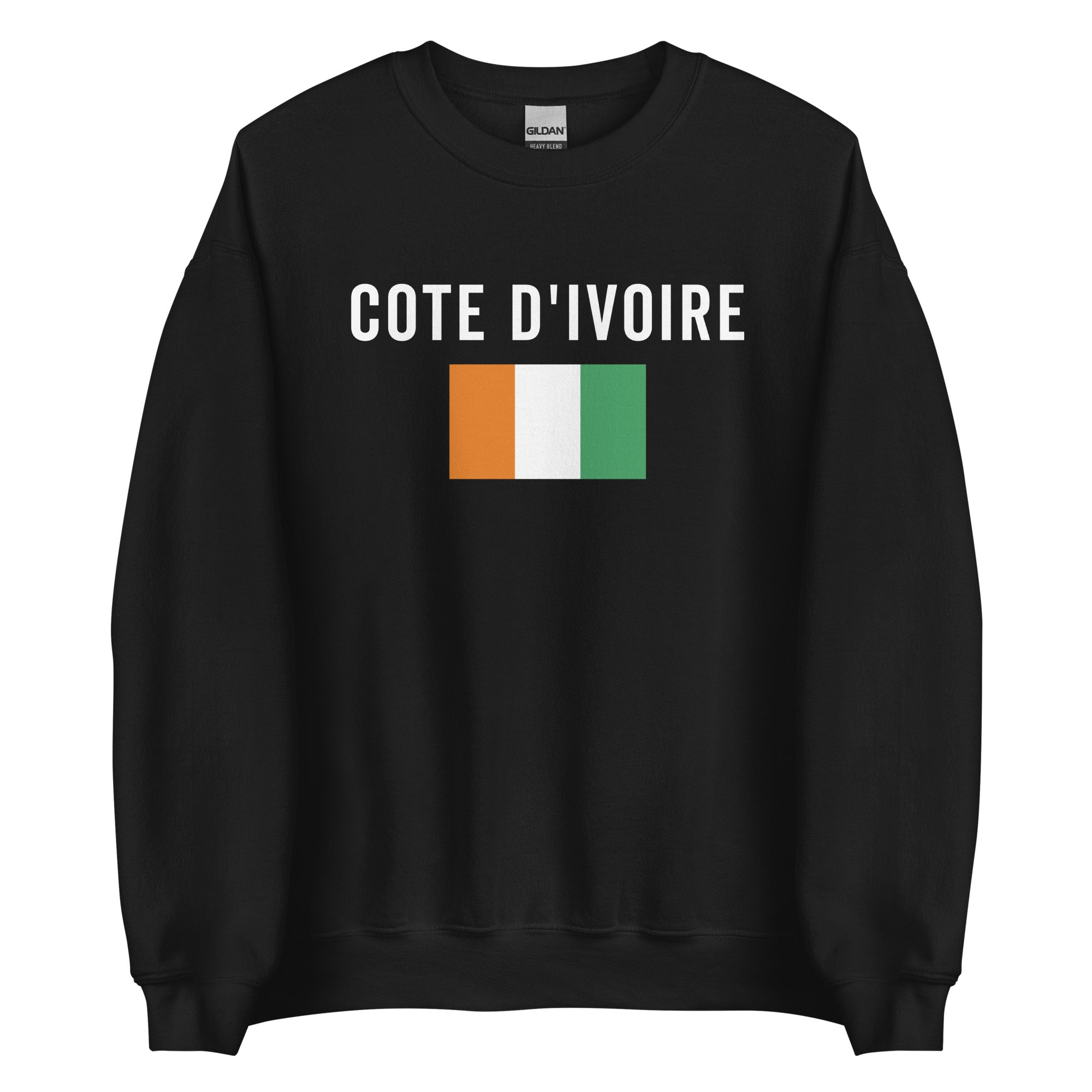 Cote Divoire Flag Sweatshirt