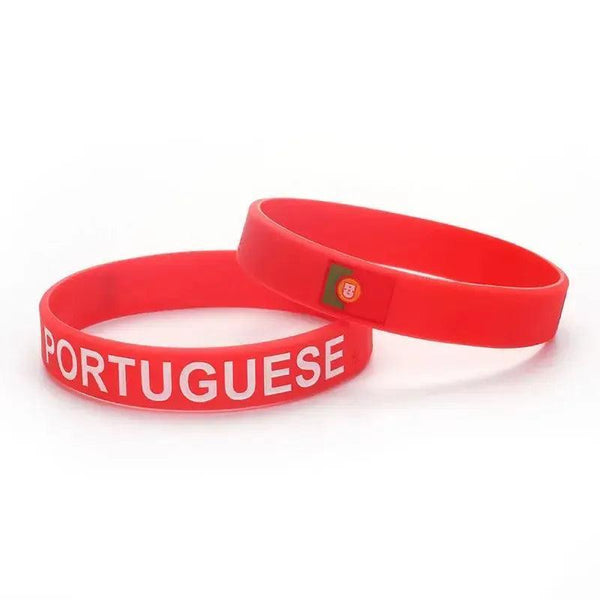 Country Flag Bracelet Collection - Silicone Wristband