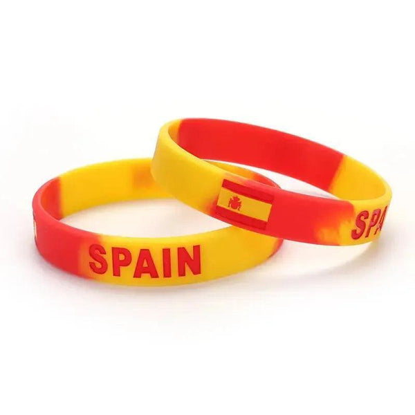Country Flag Bracelet Collection - Silicone Wristband