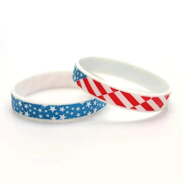 Country Flag Bracelet Collection - Silicone Wristband