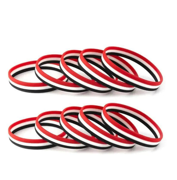 Country Flag Bracelet Collection - Silicone Wristband