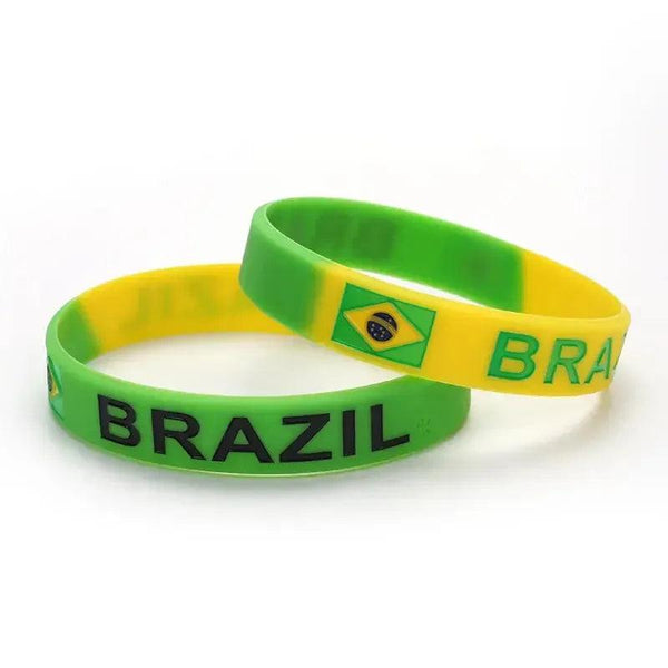 Country Flag Bracelet Collection - Silicone Wristband