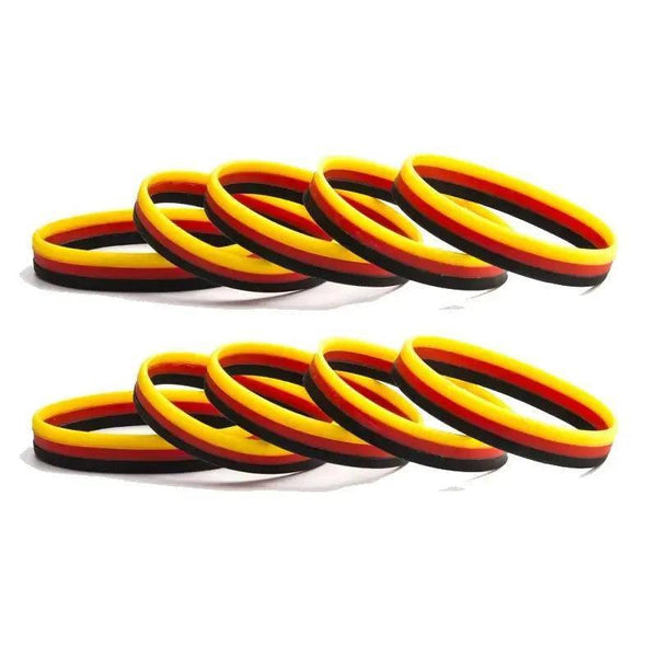 Country Flag Bracelet Collection - Silicone Wristband