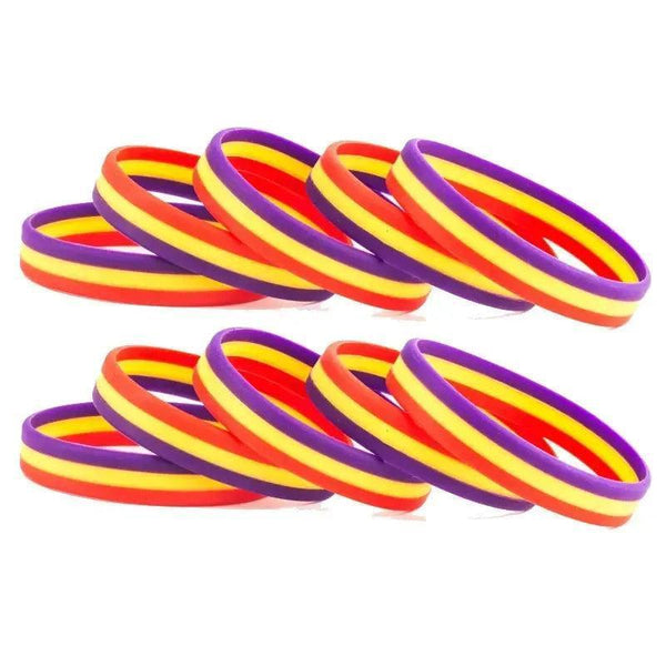 Country Flag Bracelet Collection - Silicone Wristband