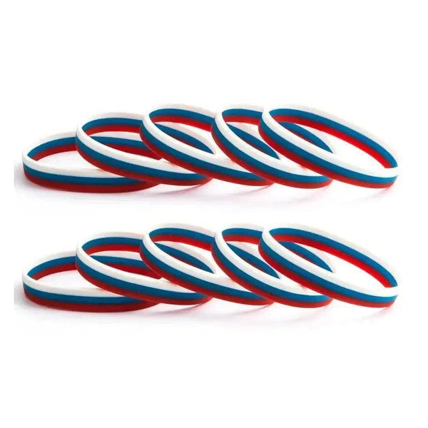 Country Flag Bracelet Collection - Silicone Wristband