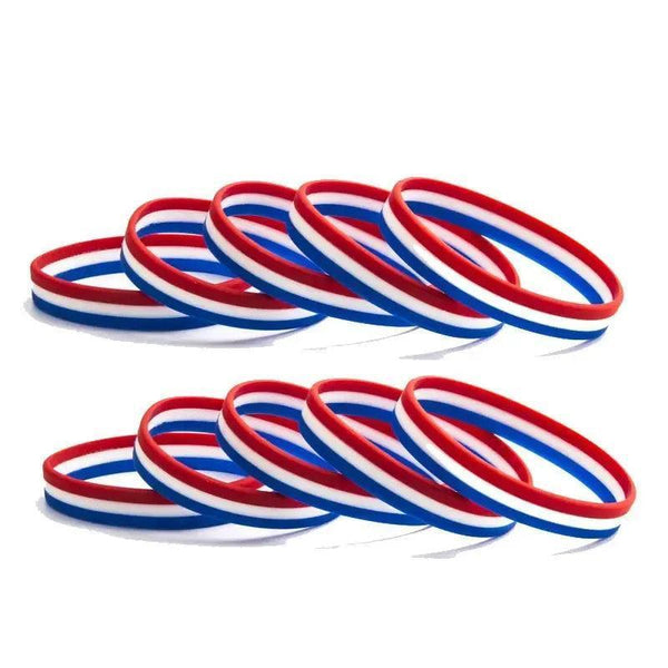 Country Flag Bracelet Collection - Silicone Wristband