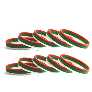 Country Flag Bracelet Collection - Silicone Wristband