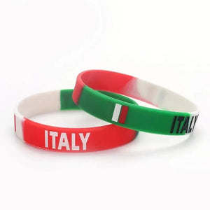 Country Flag Bracelet Collection - Silicone Wristband