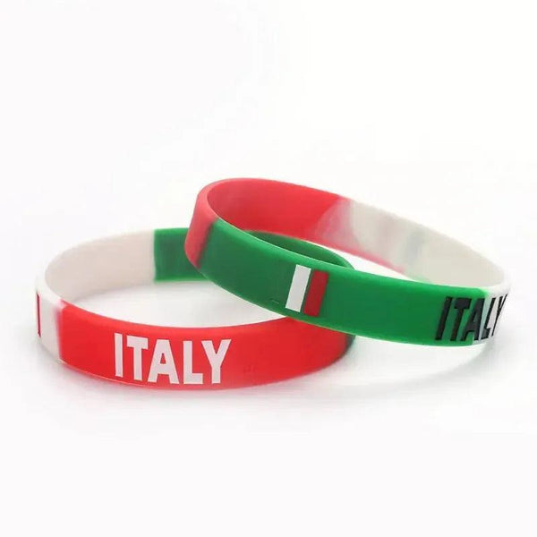 Country Flag Bracelet Collection - Silicone Wristband