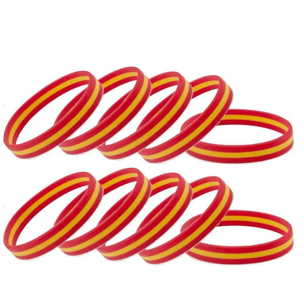 Country Flag Bracelet Collection - Silicone Wristband