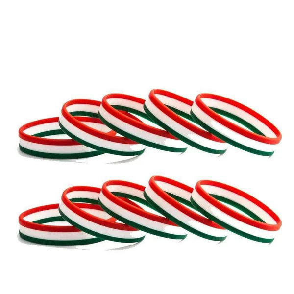 Country Flag Bracelet Collection - Silicone Wristband