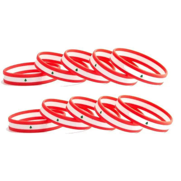 Country Flag Bracelet Collection - Silicone Wristband
