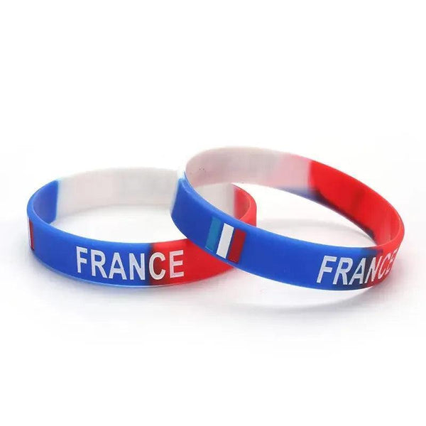 Country Flag Bracelet Collection - Silicone Wristbands