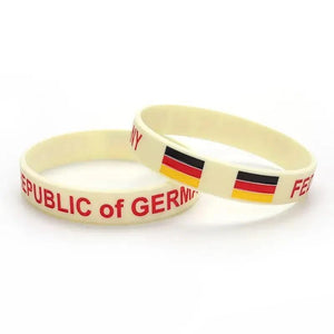 Country Flag Bracelet Collection - Silicone Wristbands