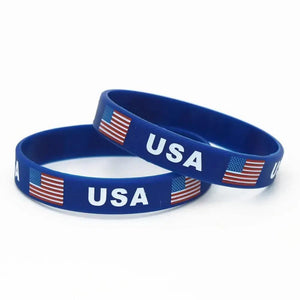 Country Flag Bracelet Collection - Silicone Wristbands