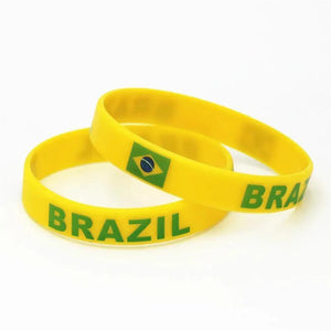 Country Flag Bracelet Collection - Silicone Wristbands