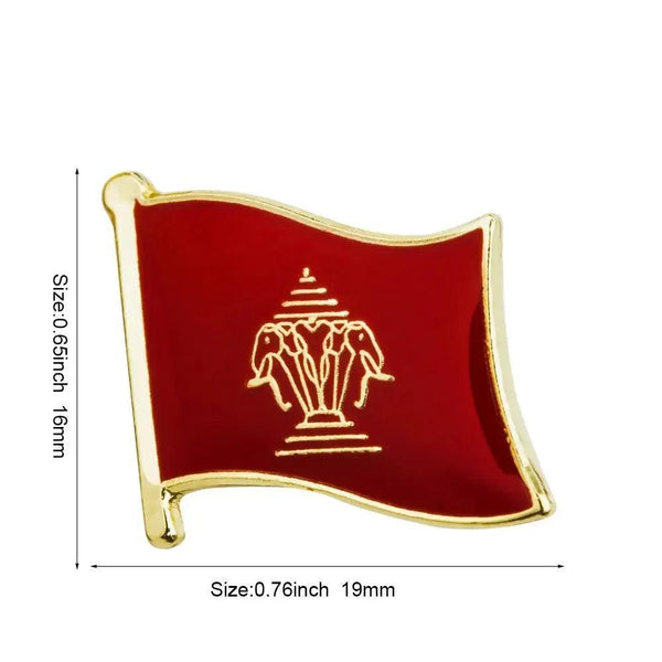 Country Flag Lapel Pin Collection - Enamel Pin Flag