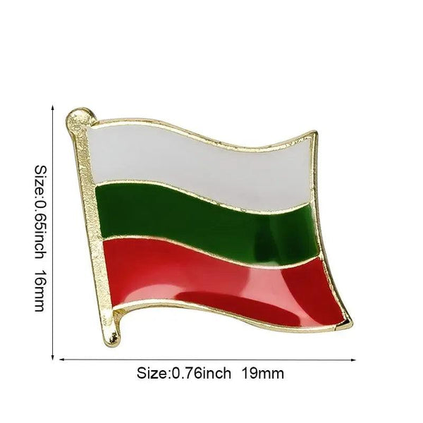Country Flag Lapel Pin Collection - Enamel Pin Flag