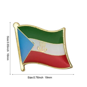 Country Flag Lapel Pin Collection - Enamel Pin Flag