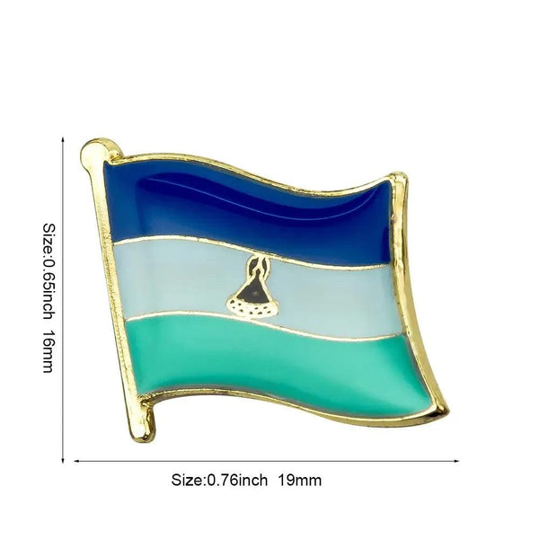Country Flag Lapel Pin Collection - Enamel Pin Flag