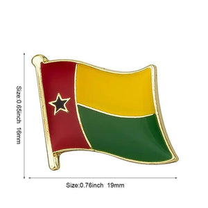 Country Flag Lapel Pin Collection - Enamel Pin Flag