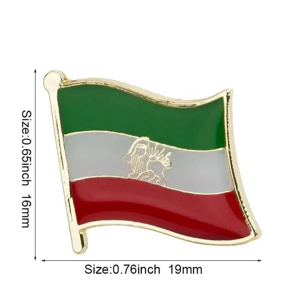Country Flag Lapel Pin Collection - Enamel Pin Flag