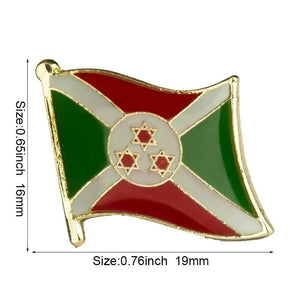 Country Flag Lapel Pin Collection - Enamel Pin Flag