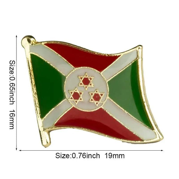 Country Flag Lapel Pin Collection - Enamel Pin Flag