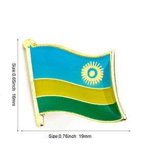 Country Flag Lapel Pin Collection - Enamel Pin Flag