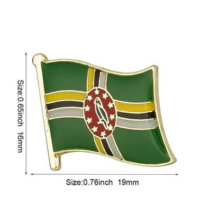 Country Flag Lapel Pin Collection - Enamel Pin Flag