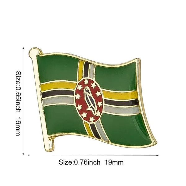 Country Flag Lapel Pin Collection - Enamel Pin Flag