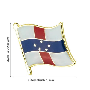 Country Flag Lapel Pin Collection - Enamel Pin Flag