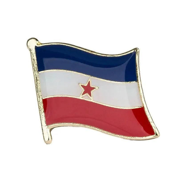 Country Flag Lapel Pin Collection - Enamel Pin Flag