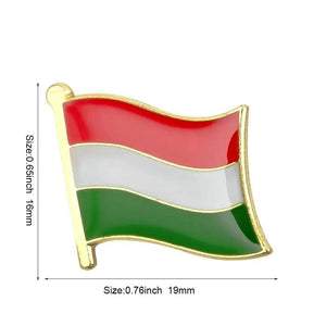 Country Flag Lapel Pin Collection - Enamel Pin Flag