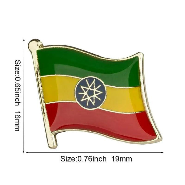 Country Flag Lapel Pin Collection - Enamel Pin Flag