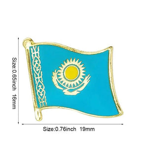 Country Flag Lapel Pin Collection - Enamel Pin Flag