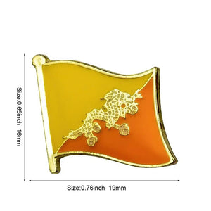 Country Flag Lapel Pin Collection - Enamel Pin Flag