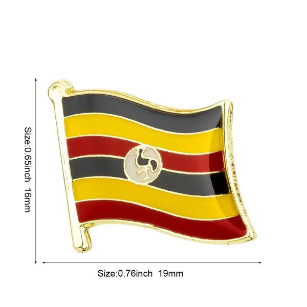 Country Flag Lapel Pin Collection - Enamel Pin Flag
