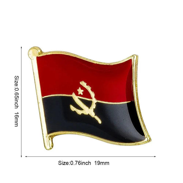 Country Flag Lapel Pin Collection - Enamel Pin Flag