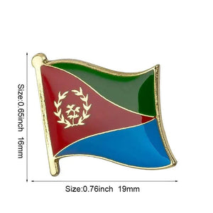 Country Flag Lapel Pin Collection - Enamel Pin Flag