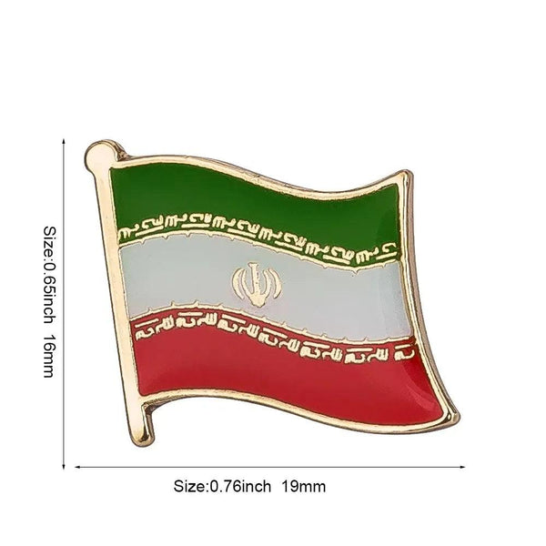 Country Flag Lapel Pin Collection - Enamel Pin Flag