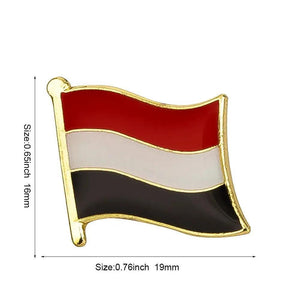 Country Flag Lapel Pin Collection - Enamel Pin Flag