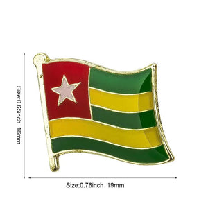 Country Flag Lapel Pin Collection - Enamel Pin Flag