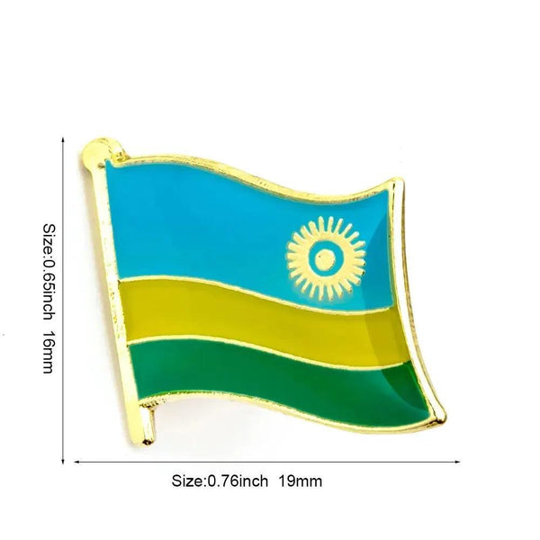 Country Flag Lapel Pin Collection - Enamel Pin Flag