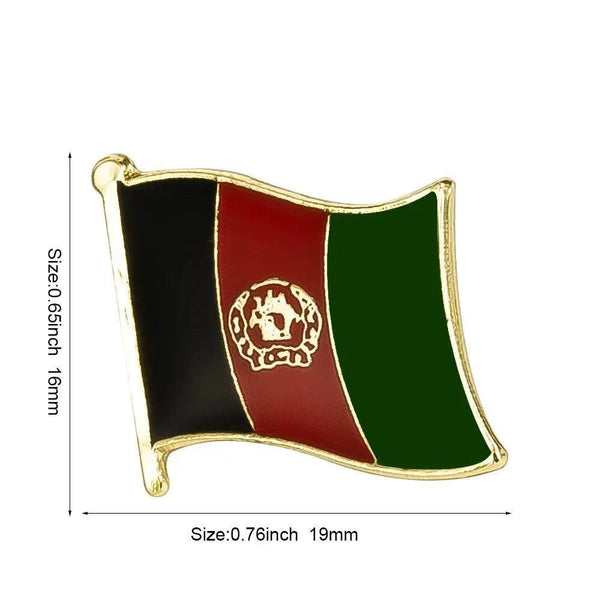Country Flag Lapel Pin Collection - Enamel Pin Flag