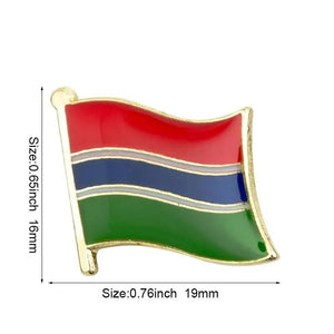 Country Flag Lapel Pin Collection - Enamel Pin Flag