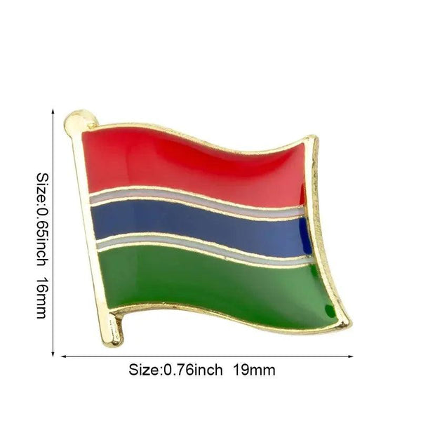 Country Flag Lapel Pin Collection - Enamel Pin Flag
