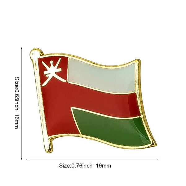 Country Flag Lapel Pin Collection - Enamel Pin Flag