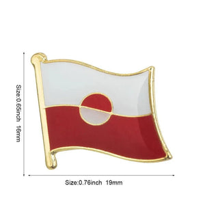 Country Flag Lapel Pin Collection - Enamel Pin Flag